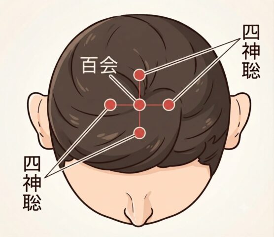 不眠症でよく使うツボ